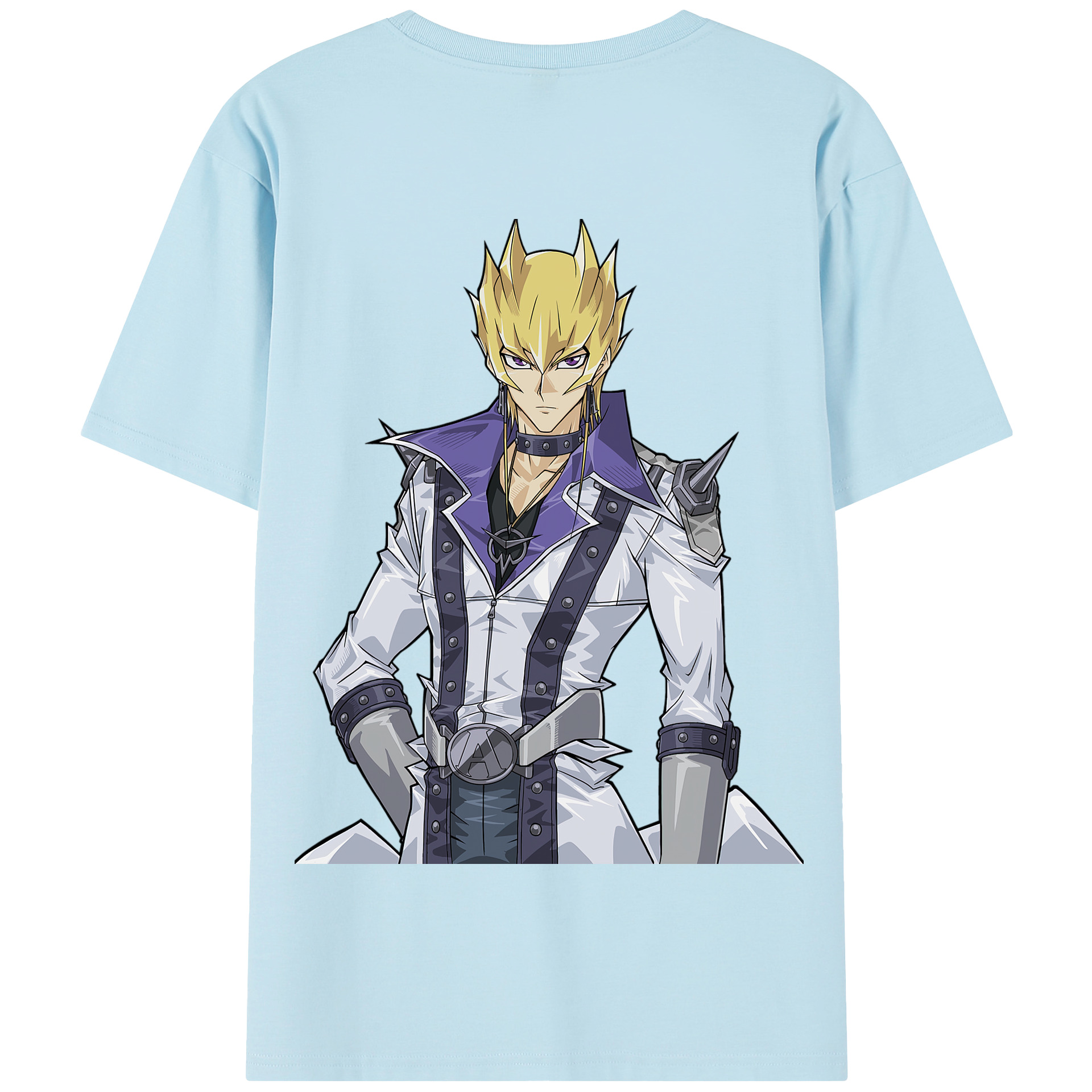 （画像用） 遊☆戯☆王 Yu-Gi-Oh! 綿100％半袖Tシャツ（背面プリント）
